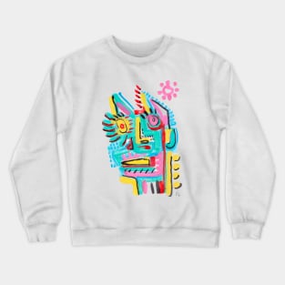 face Crewneck Sweatshirt